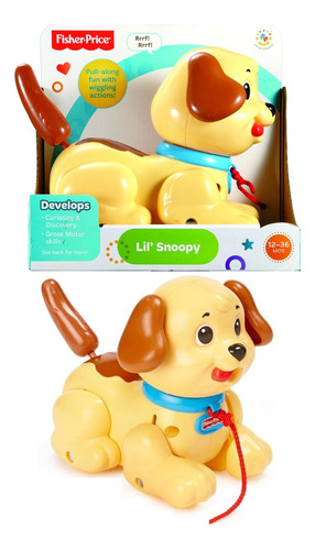 Perro Snoopy Fisher Price Basico Pequeño Mattel 9447