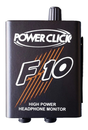 Amplificador De Fone De Ouvido Power Click F10 + Fonte Ps01