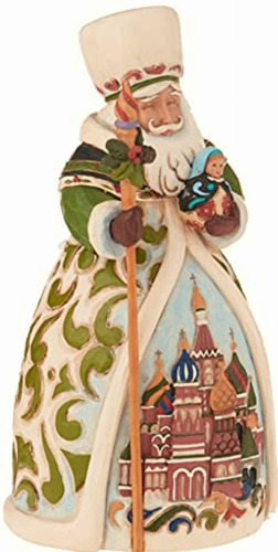 Jim Shore Heartwood Creek Russian Santa Stone