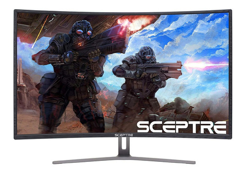 Monitor gamer curvo Sceptre C248B-144R led 24" negro 100V/240V