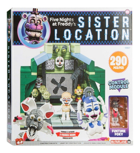 Five Nights At Freddy's Set Construción Módulo De Control