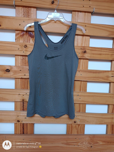 Playera Nike Pro Tank Top Original Mujer Mediana 