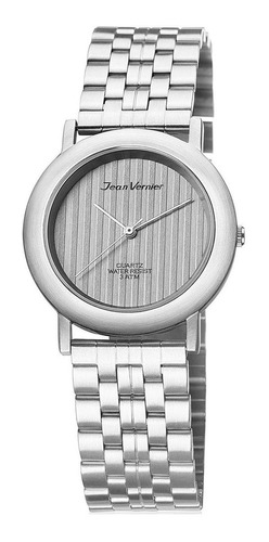 Relógio Feminino Jean Vernier Prateado Jv30295