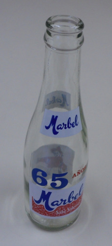 Imagen 4 de 4 de Marbel 65 Años De Barquisimeto Botella Antigua De Coleccion