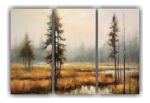 60x40cm Cuadro Elegante Trees In The Field Por Kristin Smoot