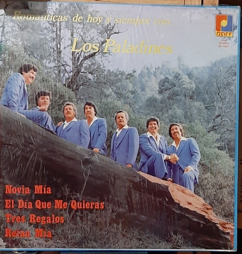 Disco Lp Los Paladines Románticos De Hoy Y Siempre Raff 5542