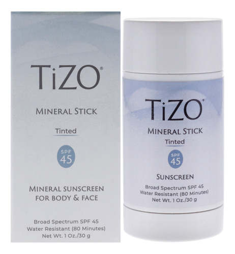 Protector Solar Tizo Mineral Stick Tinted Spf 45 30 Ml Para
