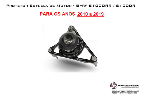 Estrela Do Motor Procton Bmw S1000rr S 1000rr 2010 A 2019