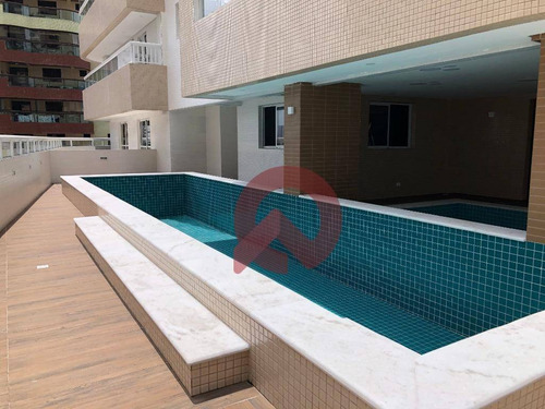 Imagem 4 de 23 de Apartamento Com 2 Dormitórios À Venda, 108 M² Por R$ 480.000 - Aviação - Praia Grande/sp - Ap3298