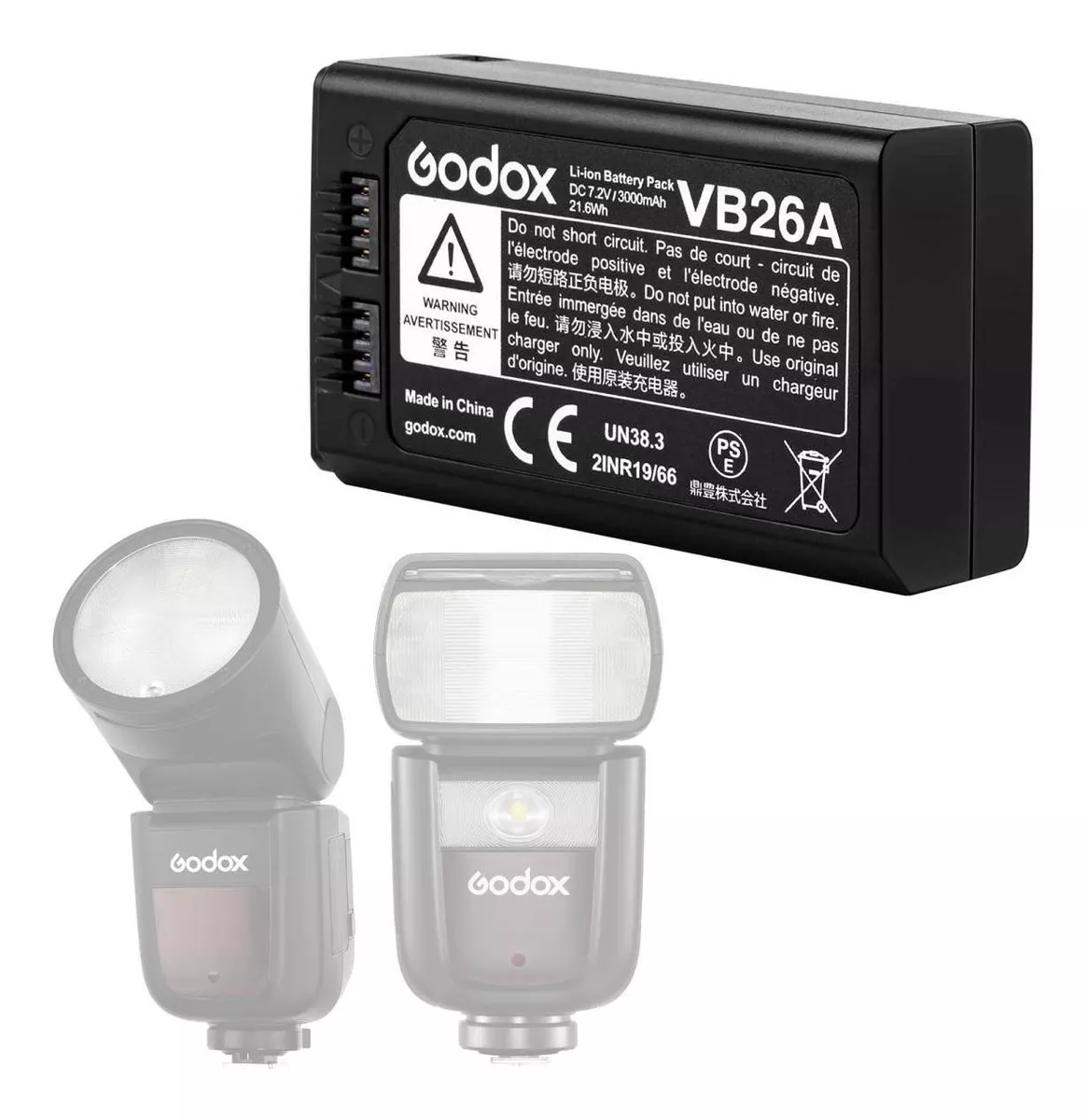 Primeira imagem para pesquisa de flash godox v860ii