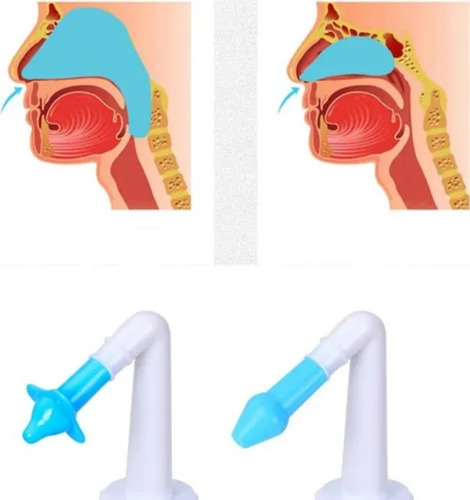 Leve Desinfectante Nasal Limpiador Limpieza Eficiente 500ml Azul