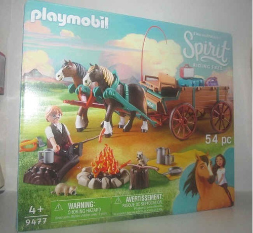 Playmobil 9477 Spirit Papa De Lucky Y Carruaje Fotos Reales