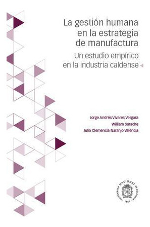 Libro La Gestión Humana En La Estrategia De Manufactura