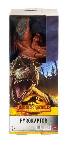 Imagen 2 de 2 de Dinosaurio De Juguete Jurassic World Pyroraptor