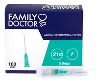 Comprar Aguja HiPodérmica Descartables N° 18g Al 25g Caja X 100 Unds