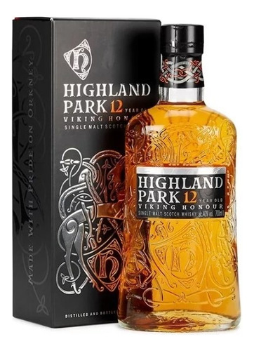 Whisky Highland Park 12 Años Single Malt 700cc Escoces 