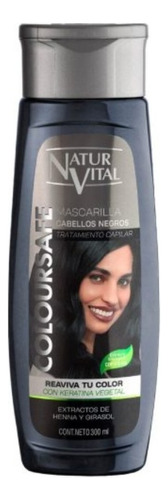 Mascarilla Capilar Henna Y Keratina Vegetal Cabellos Negros