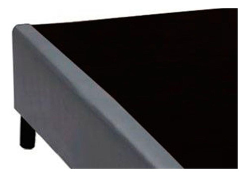 Cama Box Base Queen Universal Courano Gray (158x198x20) - Co