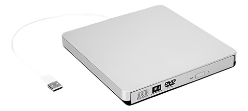 Universal Externo Usb Dvd Rw Cd Escritor Quemador Lector Rep