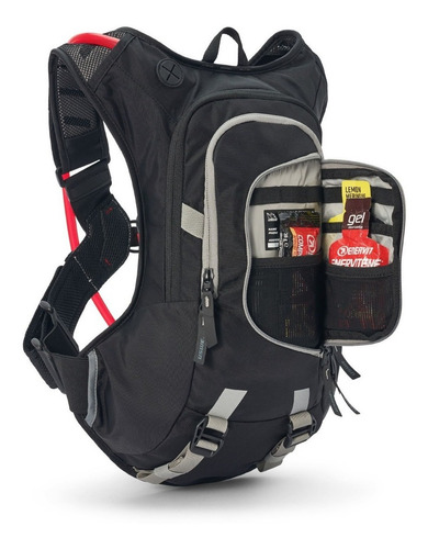 Mochila Hidratación Raw 8 Factory Carbon Negro Uswe Original