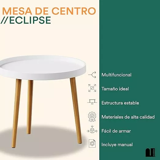 Tercera imagen para búsqueda de mesa de centro minimalista