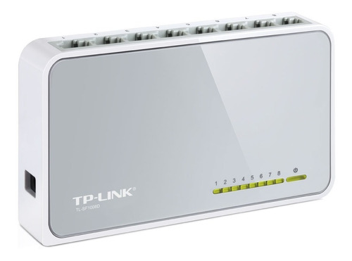 Switch Tp-link Tl-sf1008d 8 Puertos Rj45 10/100 Mbps Pc