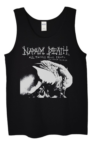 Polera Musculosa Napalm Death All Things B Metal Abominatron