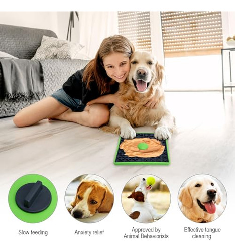 Alfombrilla Para Lamer Comida Lenta Para Perros