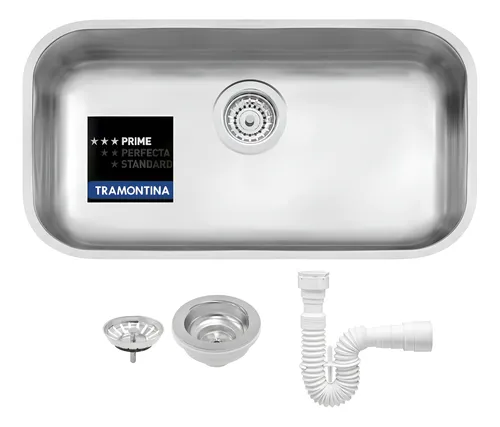 comprar Cuba Tramontina 56x34x17 Inox Prime Número N 2 Pia Acetinada