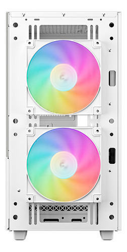 Gabinete Deepcool Ch360 3 Fan M-atx M-itx Color Blanco