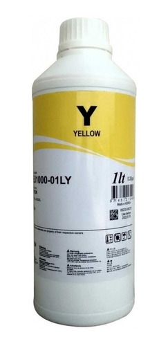 Tinta Compatible Epson Color Amarillo Ac Ink 1 Litro