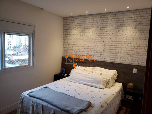 Imagem 13 de 18 de Apartamento A Venda Com 2 Dormitórios À Venda, 83 M² Por R$ 670.000 - Picanco - Guarulhos/sp - Ap3428