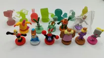Comprar Figuras Bob Esponja Vuala Arenita Don Cangrejo Calamardo Set