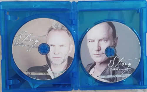 Bluray Duplo Sting & The Police Collection Hits Legendado
