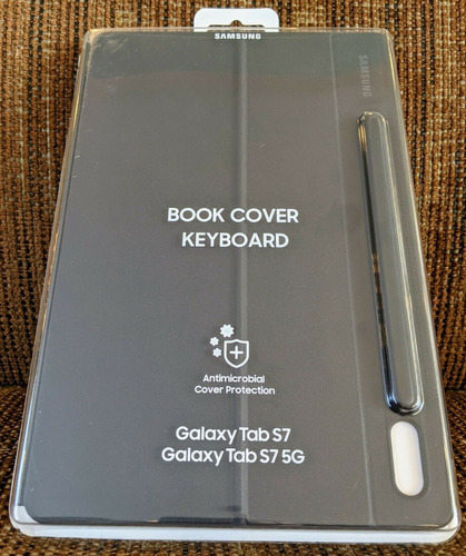 Teclado Samsung Galaxy Tab S7 Book Cover Nuevo Y Sellado