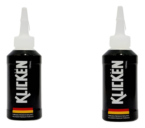 Kit Sellador Tubeless Premium 120 Ml Klicken 2 Selladores