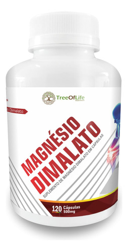 Magnésio De Malato 120 Cápsulas 500mg