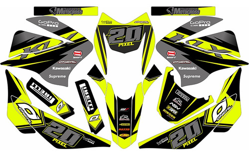 Stickers Para Raptor700  Klx Lima