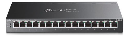 Tp-link Tl-sg116p Switch 16 Puertos Poe+ Gigabit