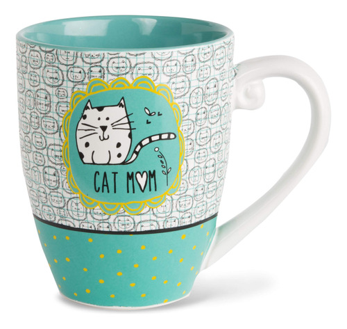 It's Cats & Dogs Cat Mom - Taza De Cafe De Ceramica Extra Gr