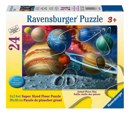 Ravensburger Stepping Into Space - Rompecabezas De Suelo De