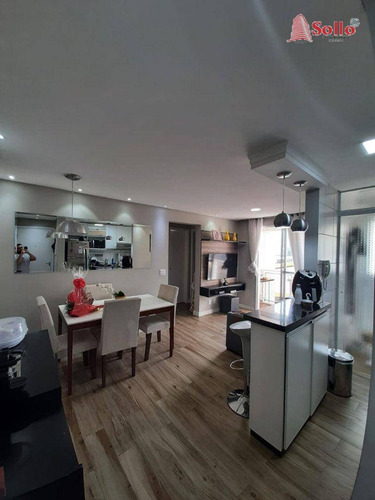 Imagem 1 de 30 de Condomínio Vista Cantareira Apartamento Com 2 Dormitórios À Venda, 52 M² Por R$ 260.000 - Vila Bremen - Guarulhos/sp - Ap0698