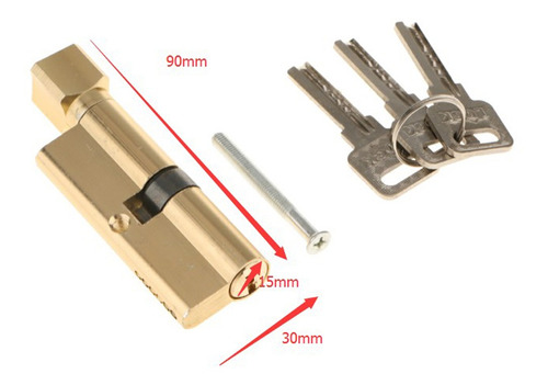 Liga Zinco Casa Security Anti -theft Cilindro Trancar Porta