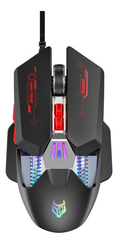 Ratón Para Juegos Con Cable Apayado T4 Con Iluminación Rgb C