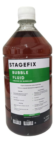 Liquido De Burbuja 1 Litro Uso Profesional Stagefix