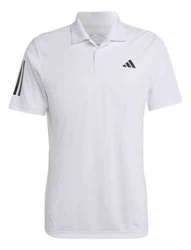 Polera Con Cuello De Tenis Club 3 Tiras Hs3268 adidas