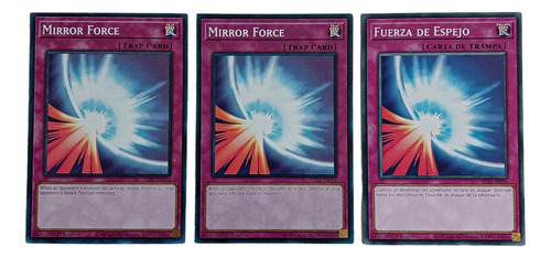 Mirror Force X3  Común Yu-gi-oh 