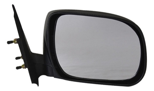 Espejo Retrovisor De Toyota Hilux Negro Manual 06-11