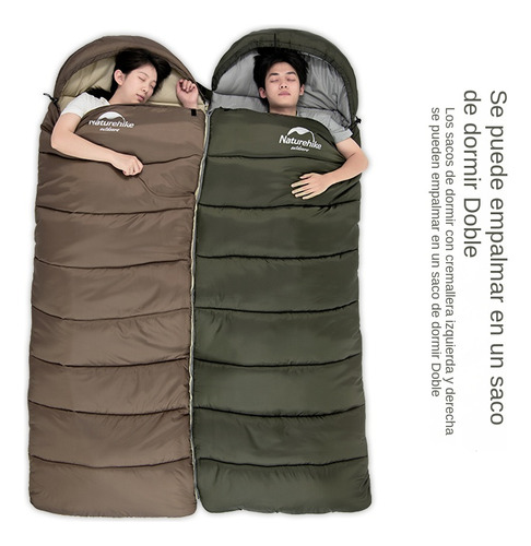 Saco De Dormir Com Capuz Em Forma De U Para Naturehike