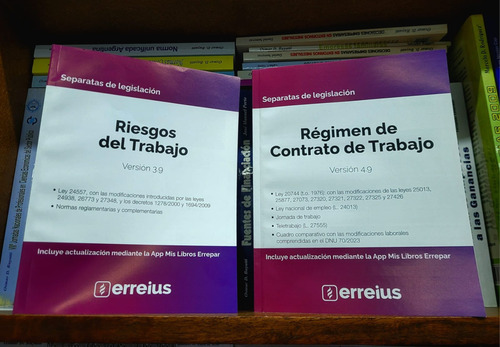 Riesgos Del Trabajo + Regimen De Contrato De Trabajo 